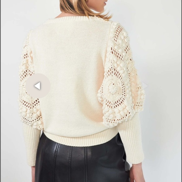 Stella Pardo Fiorella Sweater from
Anthropologie in color Ecru - Picture 13 of 15